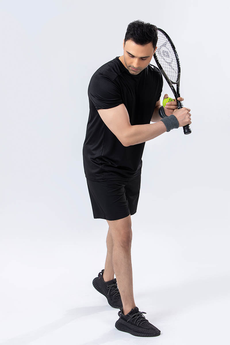 PROFORMA TENNIS T-SHIRTS BLACK